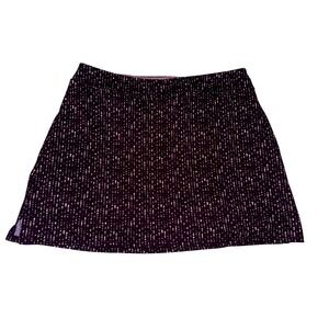 Women's Purple Mini Skort Skirt‎ Shorts Medium Gym Athleisure Y2K Sexy Tennis